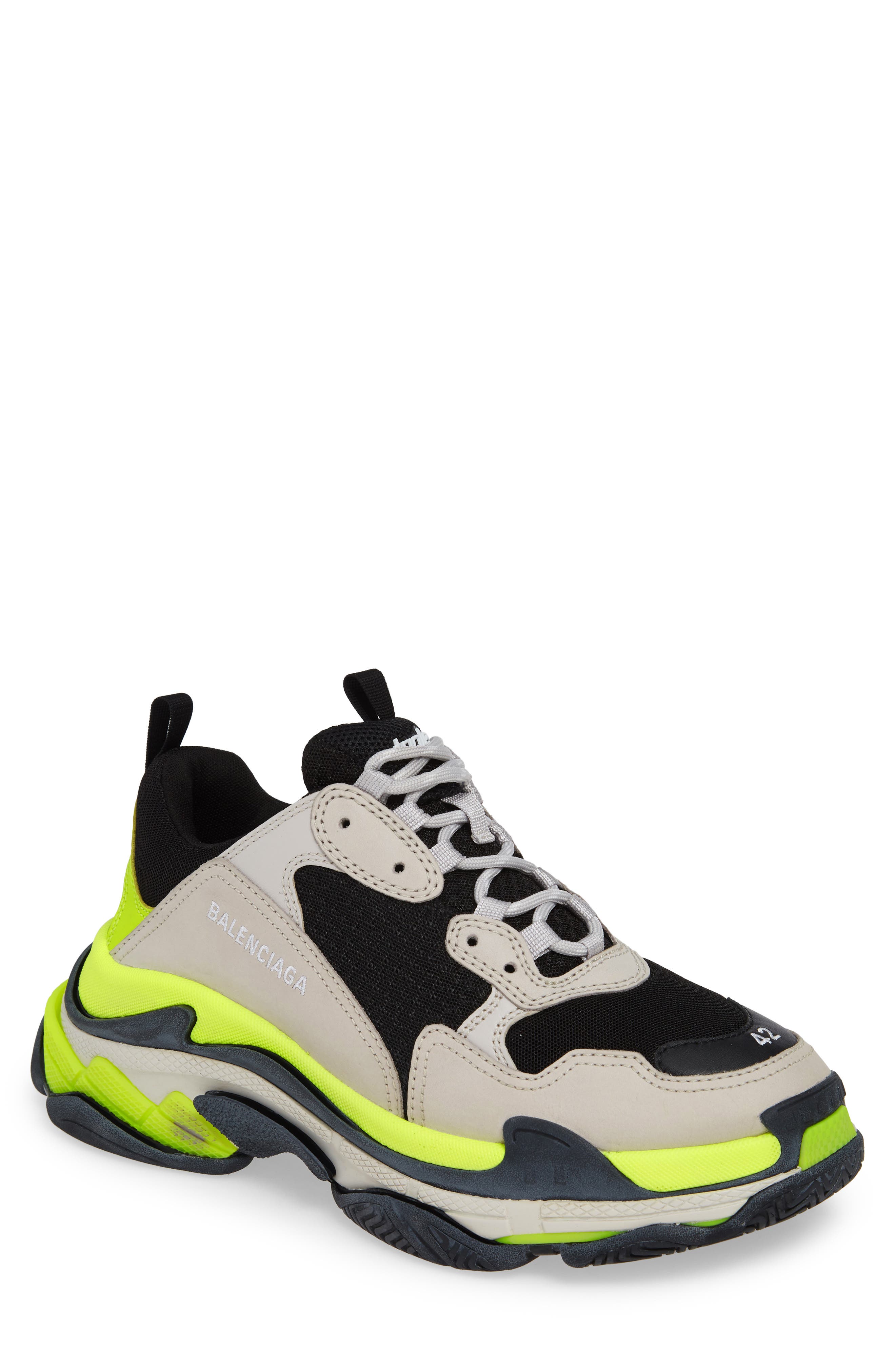 Balenciaga Triple S sneakers $850 liked on Polyvore